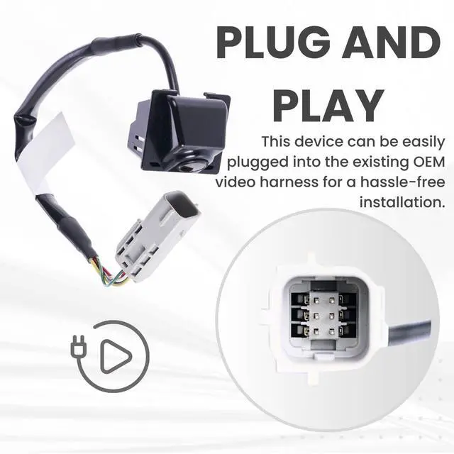 Alt view image 4 of 5 - Backup Camera for 2010-2017 GMC Terrain Chevy Equinox Cruze Trax Encore CTS