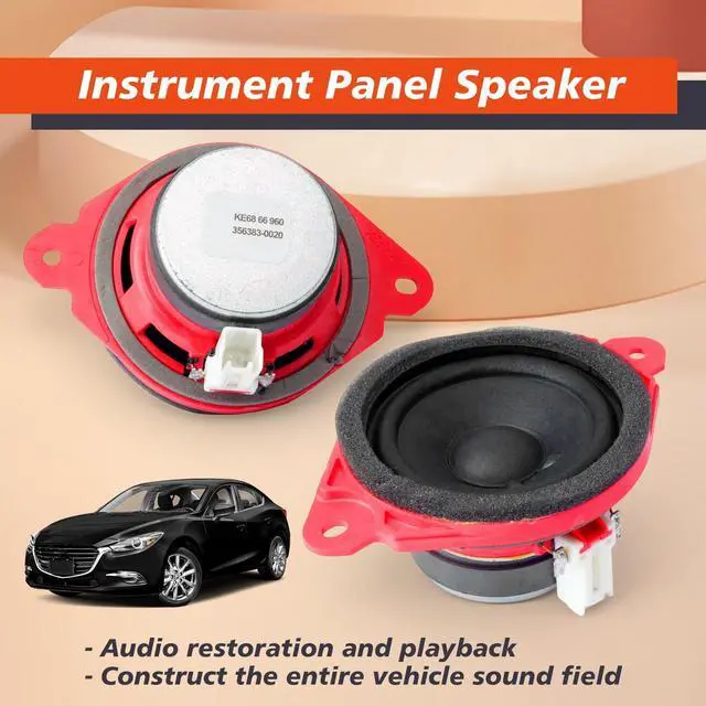 Alt view image 2 of 5 - Mhrxusd GKK8-66-960 Speaker Replacement for Mazda 3 CX-9 CX-30 CX-50 CX-70 CX-90 2013-2025 Instrument Panel Speaker for Mazda CX-5 2017-2025 Car Audio Part Replace GKK866960