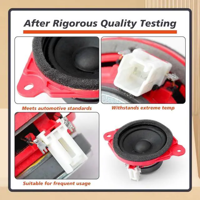 Alt view image 5 of 5 - Mhrxusd GKK8-66-960 Speaker Replacement for Mazda 3 CX-9 CX-30 CX-50 CX-70 CX-90 2013-2025 Instrument Panel Speaker for Mazda CX-5 2017-2025 Car Audio Part Replace GKK866960