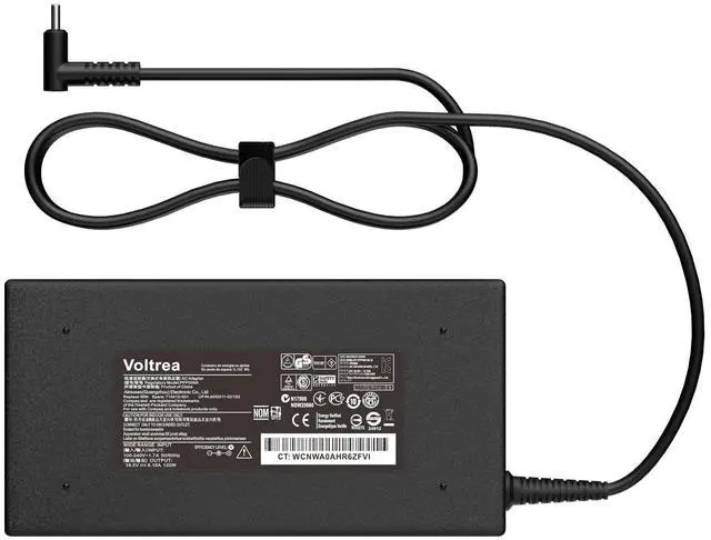 Alt view image 5 of 5 - 120W Charger Compatible with HP USB-C Dock G5 G4 USB-C/A Universal Dock G2 Envy Touchsmart 14 15 M7 OMEN 15 17 Zbook Firefly 16 G9 14 G7 G8 G9 G10 G11 710415-001 M95377-001 19.5V 6.15A Ac Adapter