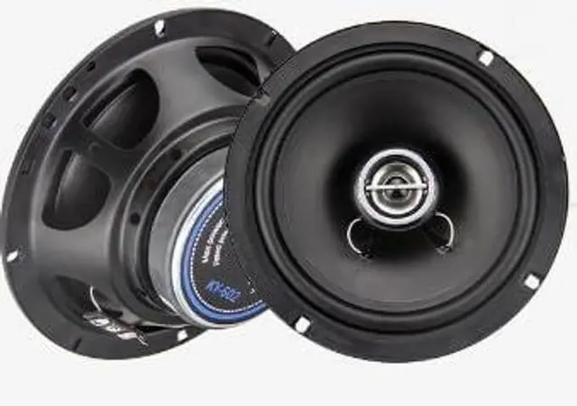 Main image of TANVSO 6.5 Speakers, 600W Peak 4 Ohm 6.5 Inch Car Speakers, 6-1/2 2-Way Coaxial Door Speakers with High-Rigidity PP Cone, Rubber Surround, Clear Highs for Car Door & Rear Deck, 2 Pack