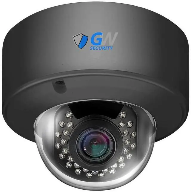 Main image of GW Security 5MP H.265 Super HD 2592 x 1920P Network PoE Weatherproof Security IP Dome Camera with 2.8-12mm Motorized Zoom Lens (VD5075MIP)