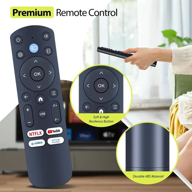 Alt view image 4 of 5 - RYQIF Replacement Remote Control Compatible Inteded for iWIMIUS S29 Projector