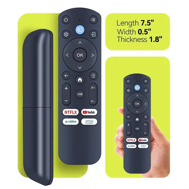Alt view image 5 of 5 - RYQIF Replacement Remote Control Compatible Inteded for iWIMIUS S29 Projector