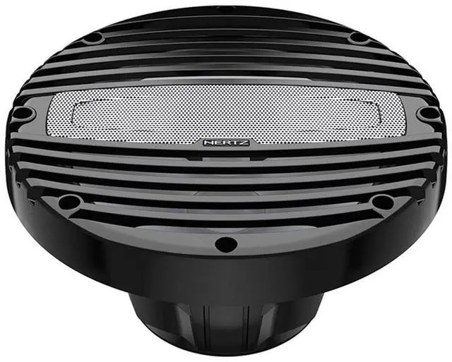 Alt view image 5 of 5 - HERTZ HMX 8 LD-TC - 8" 4-Ohm Coaxial Marine Speakers with RGB LEDs, Black Grilles, Pair