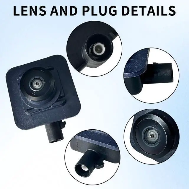Alt view image 3 of 5 - HC3Z-19G490-X Rear View Backup Camera Fits for Ford F-250 F-350 Super Duty 2017-2019 Replaces HC3Z-19G490-E HC3Z-19G490-M