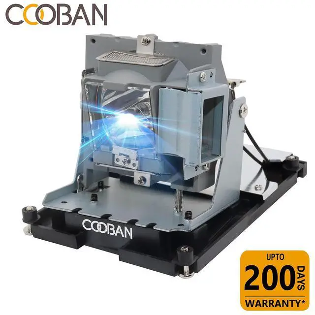 Alt view image 2 of 5 - COOBAN 5811116701-SVV /5811116701-S Replacement Projector Lamp Bulb with Housing for Vivitek D963HD D965 EH2060 Projector Lamp