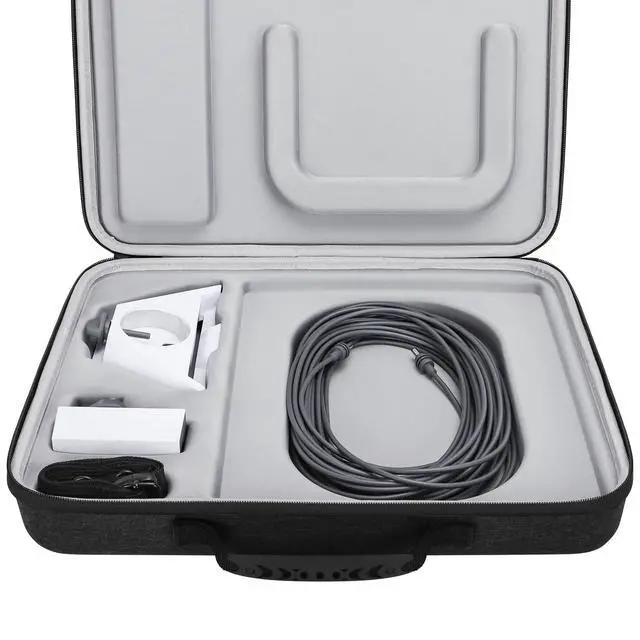 Alt view image 2 of 5 - Ultra-Light Case for Starlink Mini Shockproof Starlink Case Shoulder Star Link Bag with Dual Carry Options ^^ Ideal Starlink Mini Accessories