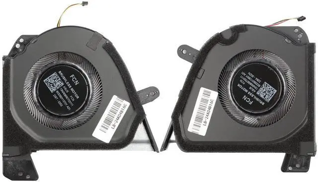 Main image of New CPU+GPU Cooling Fan Replacement for ASUS Zephyrus M16 (2022) GU603Z GU603ZM GU603ZW GU603ZX GU603ZE Fan DFSCK221051824-FP9R DFSCK221151812-FP9Q P/N: 13NR08R0T02111 13NR08R0T03111 12V 1A