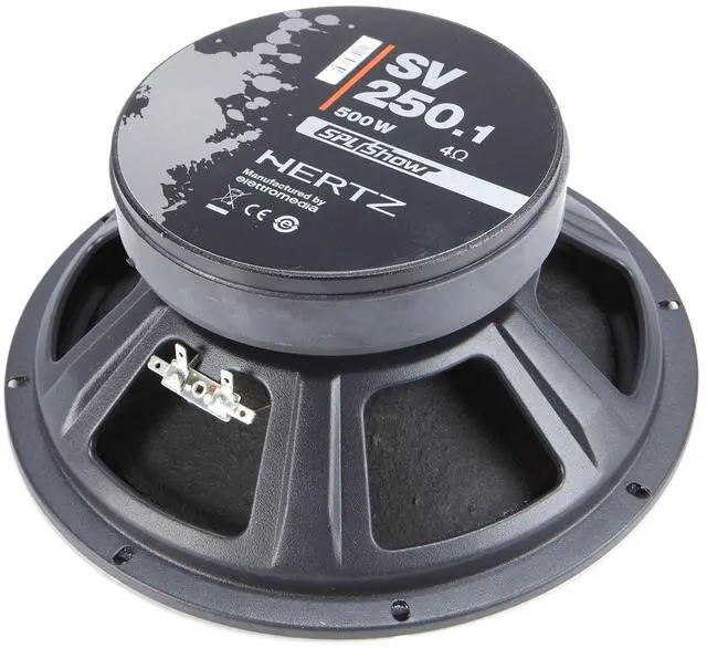 Alt view image 2 of 4 - HERTZ SPL Show Series SV-2501 10" (250mm) SPL Midrange 4-Ohm Speaker (Sold Individually)
