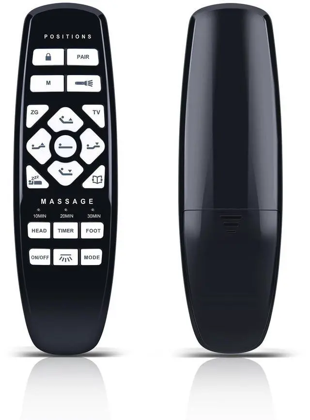 Main image of HZIME New Replacement RF27 Remote Control Compatible for GhostBed RF.27.19.02for ASONLY 002for Fromann 9.01.0686 Adjustable Bed Base
