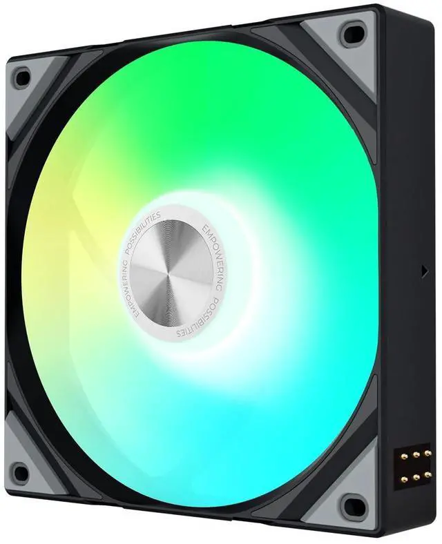 Main image of Tryx 120mm Case Fan 1pc Computer ARGB PC Quiet Fan Cooler, Upgraded Pogo-Pin Connection with Magnetic CableARGB Gen2 LEDsNew Version ROTA SLBlack