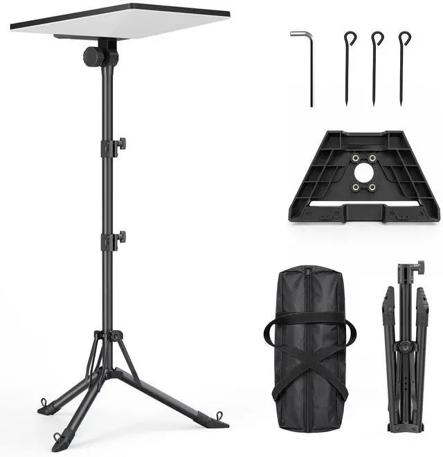 Main image of Starlink Mini Tripod, 180 Tilt Angle & Height Adjustable Starlink Mini Stand with Adapter, Windproof & Portable Starlink Tripod Mount with Ground Nail, Starlink Stand for Outdoor Travel Hiking