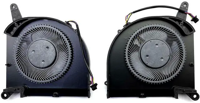 Alt view image 2 of 4 - Bestparts New CPU+GPU Cooling Fan Replacement for Gigabyte AERO 15 OLED, AERO 17 HDR XA RP75XA RP77XA (0.28 inch Thick)