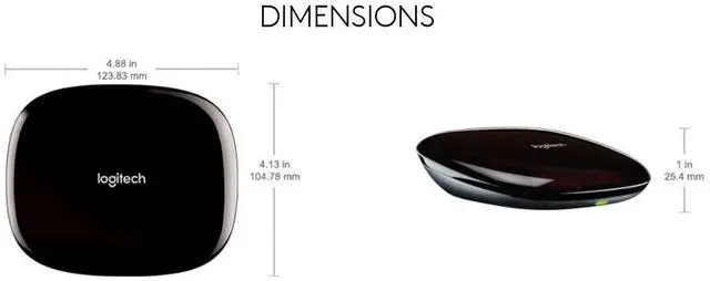 Alt view image 2 of 3 - Logitech Harmony Hub for Control of 8 Home Entertainment Devices