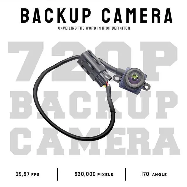 Alt view image 2 of 5 - Anpher Backup Camera Compatible with Jeep Grand Cherokee 2011 2012 2013 & Dodge Durango 2011 2012 2013 Rear View Camera Replace OE#56054059AC 56054059AD