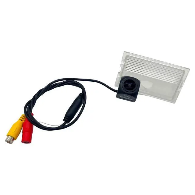 Alt view image 2 of 5 - weevoo AHD/CVBS Backup Camera, 170 Wide-Angle Fisheye Rear View Camera for Land Rover Freelander/Discovery, KIA Carens/Rondo, Hyundai Santa Fe/ix45, License Plate Light Housing Night Vision Cam