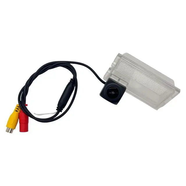 Alt view image 4 of 5 - weevoo AHD/CVBS Backup Camera, 170 Wide-Angle Fisheye Rear View Camera for Land Rover Freelander/Discovery, KIA Carens/Rondo, Hyundai Santa Fe/ix45, License Plate Light Housing Night Vision Cam