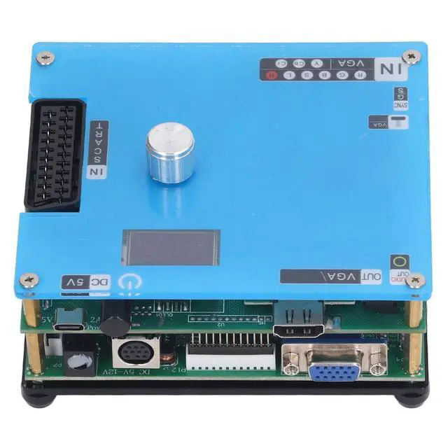 Alt view image 4 of 5 - Jauarta LCD GBSC Converter VGA High Definition Multimedia Interface 3 Output GBS Control Video Game Converter