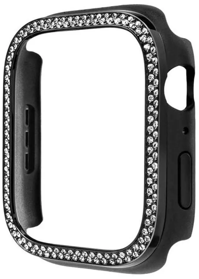 Main image of CASETiFY Gem Watch Case Compatible with Apple Watch Series 7-9 - 41mm - Smoke