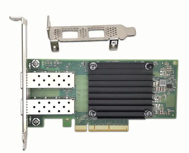 Main image of 10/25GbE NIC with Mellanox CX-5 EN Chipset MCX512A-ACUT, Dual SFP28 Port PCIE3.0 x8, 25G Ethernet Network Adapter Card Support Windows/Linux/VMare/OFED, UEFI Enable