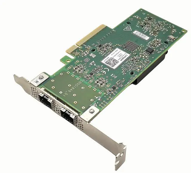 Alt view image 5 of 5 - 10/25GbE NIC with Mellanox CX-5 EN Chipset MCX512A-ACUT, Dual SFP28 Port PCIE3.0 x8, 25G Ethernet Network Adapter Card Support Windows/Linux/VMare/OFED, UEFI Enable