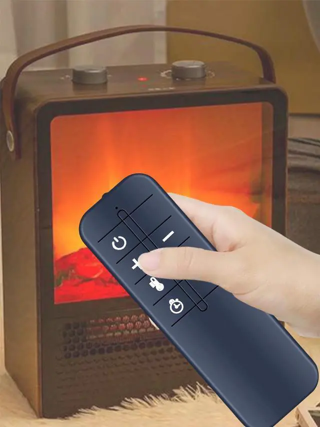 Alt view image 3 of 5 - PZL New Replacement Remote Control for Whalen Electric Fireplace Heater WMFP68EC-24ES WMFP68EC-24WH WSF36SY23C WSF60WV23-WA WSLWFP48-5 WSLWFP54-6 SF127-23AI2D SF127-26AI2D WSF36SY23M WSF60WV23-DB