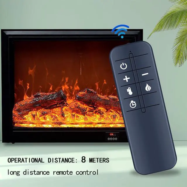 Alt view image 4 of 5 - PZL New Replacement Remote Control for Whalen Electric Fireplace Heater WMFP68EC-24ES WMFP68EC-24WH WSF36SY23C WSF60WV23-WA WSLWFP48-5 WSLWFP54-6 SF127-23AI2D SF127-26AI2D WSF36SY23M WSF60WV23-DB
