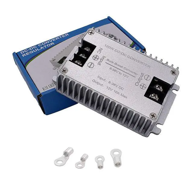 Alt view image 5 of 5 - Valefod DC to DC High Efficiency Voltage Converter 8-36V to 12V 10A 120W Buck-Boost Converter DIY Power Supply Step-Down/Up Transformer