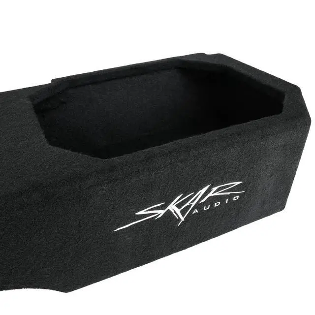 Alt view image 3 of 5 - Skar Audio Dual 8" Loaded Ported Subwoofer Enclosure Compatible with 2004-2015 Nissan Titan Crew Cab Trucks