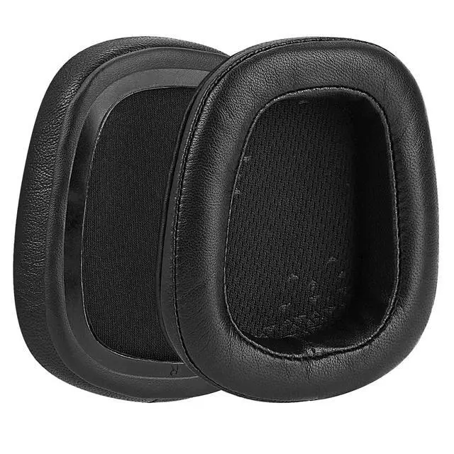 Alt view image 2 of 5 - Geekria Elite Sheepskin Replacement Ear Pads for Logitech G533/ G633/ G635/ G933/ G935/ G930/ G933S/ G633S/ G430/ G431/ G432/ G433/ G332/ G230/ G231/ G233/ G35 Headphones (Black)