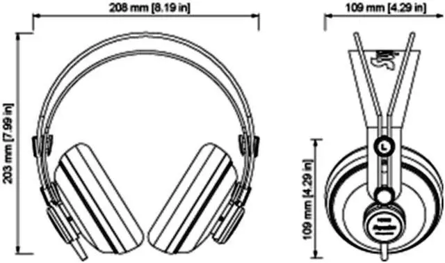 Alt view image 5 of 5 - Superlux HD-662 Closed Back Studio Headphones