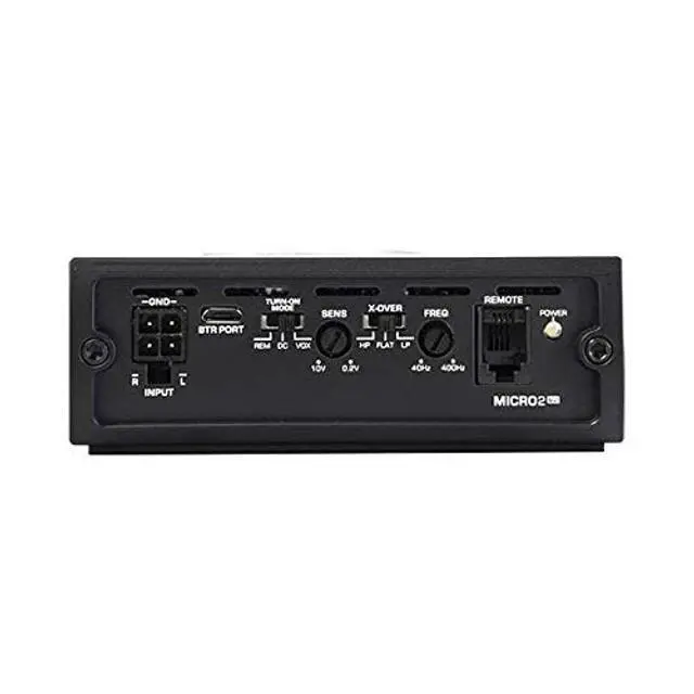 Alt view image 3 of 4 - Diamond Audio MICRO2V2 Micro 2-Channel Full Range Class D 150W x 2 @ 4/250W x 2 @ 2/500W RMS Bridged Amp