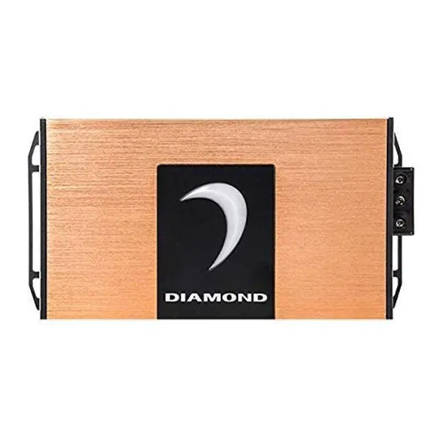 Alt view image 2 of 4 - Diamond Audio MICRO2V2 Micro 2-Channel Full Range Class D 150W x 2 @ 4/250W x 2 @ 2/500W RMS Bridged Amp