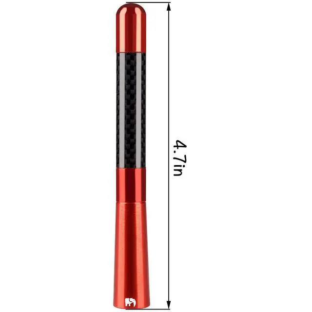 Alt view image 3 of 5 - ONE250 Antenna, Compatible with Chevy & GMC Trucks All Models - Will fit Any Chevrolet Silverado, Chevrolet Colorado, GMC Sierra or Denali (Red)