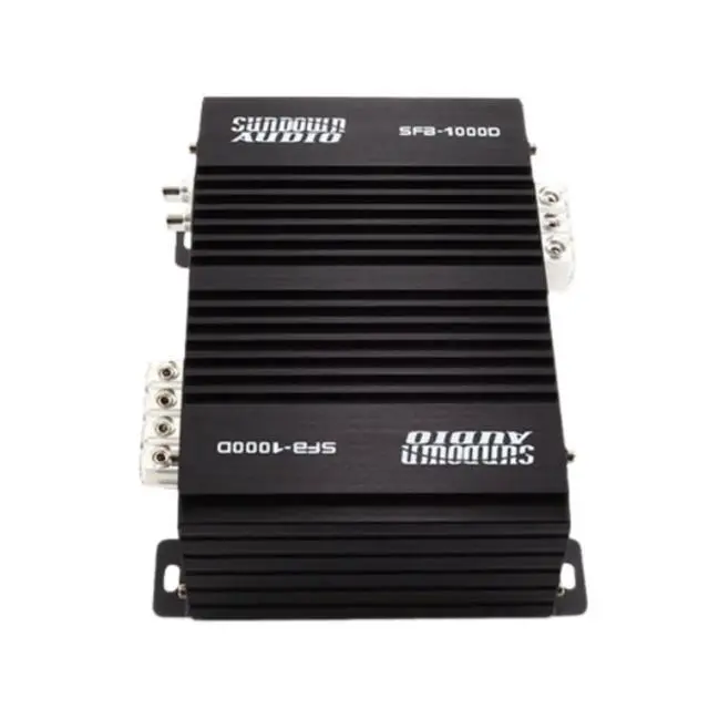Alt view image 3 of 5 - Sundown Audio Full Range Class D Monoblock Amplifier - 1000W/600W RMS 1-Ohm Stable Digital Car Audio Amp with Variable Filters, Bass Boost, Clipping Remote, 4-Way Protection (SFB-1000Dv2)