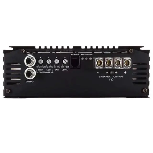 Alt view image 4 of 5 - Sundown Audio Full Range Class D Monoblock Amplifier - 1000W/600W RMS 1-Ohm Stable Digital Car Audio Amp with Variable Filters, Bass Boost, Clipping Remote, 4-Way Protection (SFB-1000Dv2)