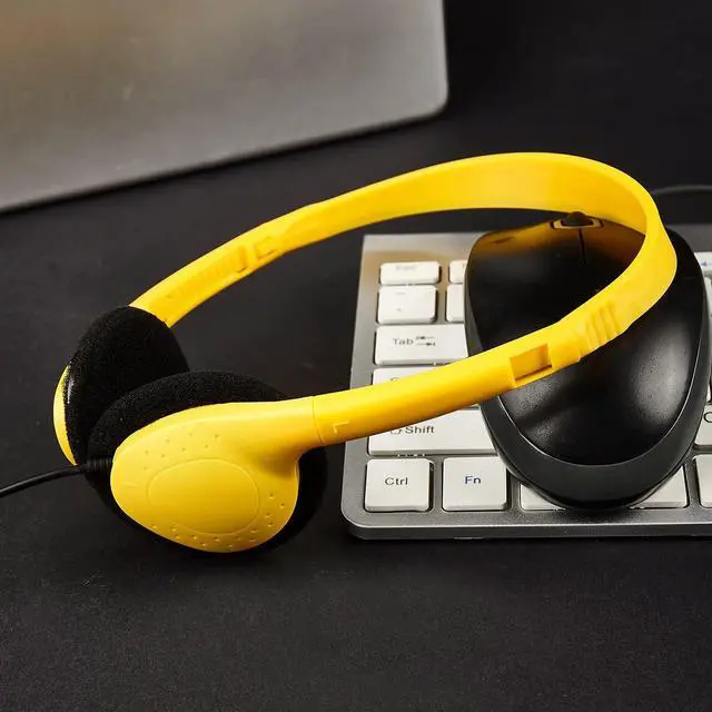 Alt view image 5 of 5 - CN-Outlet 32 Pack Kids Headphones Bulk Multi Color for School Classroom Students Children Toddler Boys Girls Teen and Adult