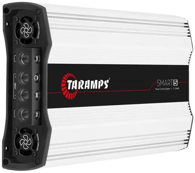 Alt view image 2 of 5 - Taramps Smart 5 Monoblock Amplifier 5000 Watts Rms Multi-Impedance Technology 1~2 Ohms 12.6VDC Output Power, Subwoofer Amp Car Audio Class D, Smart 5k