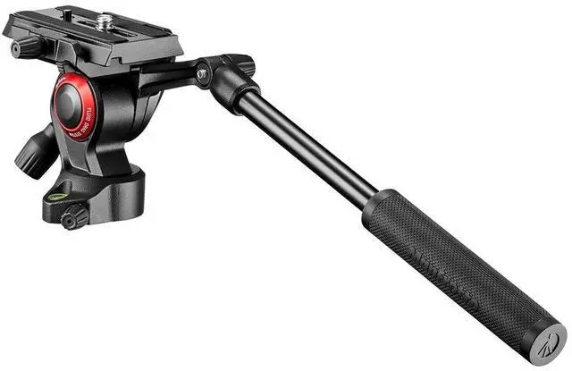 Main image of Manfrotto MVH400AHUS Lightweight, Travel Friendly Be Free Live Fluid Video Head, Black