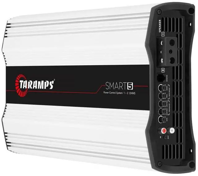 Alt view image 3 of 5 - Taramps Smart 5 Monoblock Amplifier 5000 Watts Rms Multi-Impedance Technology 1~2 Ohms 12.6VDC Output Power, Subwoofer Amp Car Audio Class D, Smart 5k