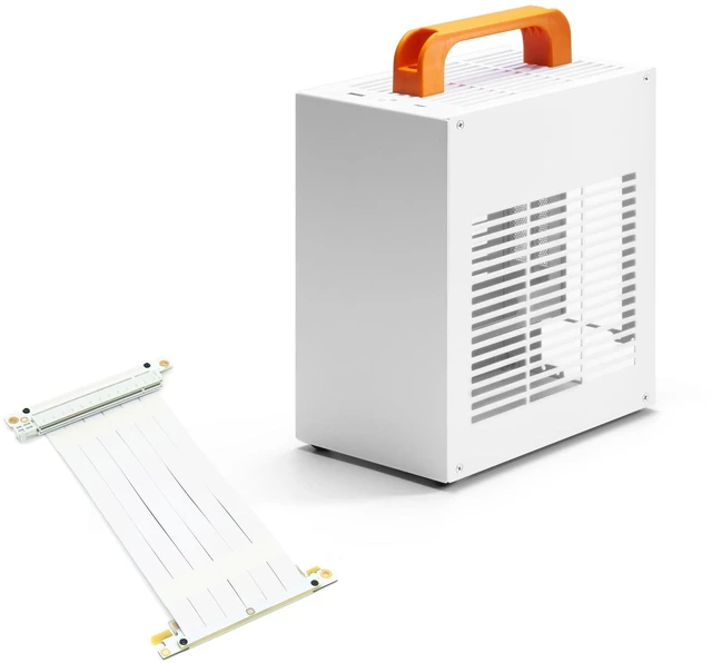 Main image of SGPC K39 5L Mini ITX Case,Portable SFF Gaming Chassis,White PCIe 3.0 Edition