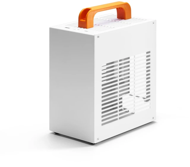 Alt view image 2 of 5 - SGPC K39 5L Mini ITX Case,Portable SFF Gaming Chassis,White PCIe 3.0 Edition