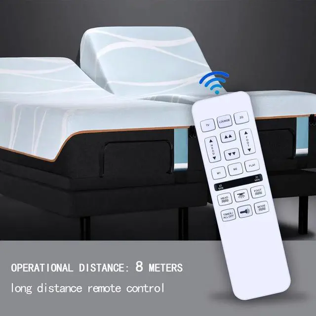 Alt view image 4 of 5 - PZL Replacement Remote Control fit for Richmat HJH55 Adjustable Bed Base