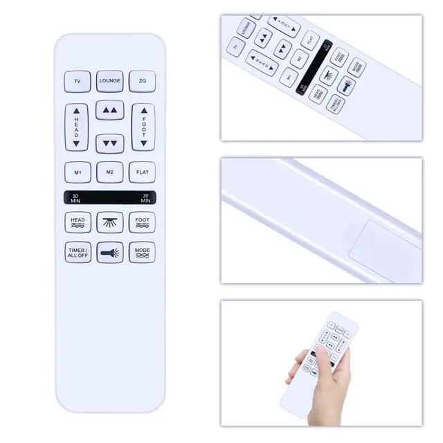 Alt view image 5 of 5 - PZL Replacement Remote Control fit for Richmat HJH55 Adjustable Bed Base