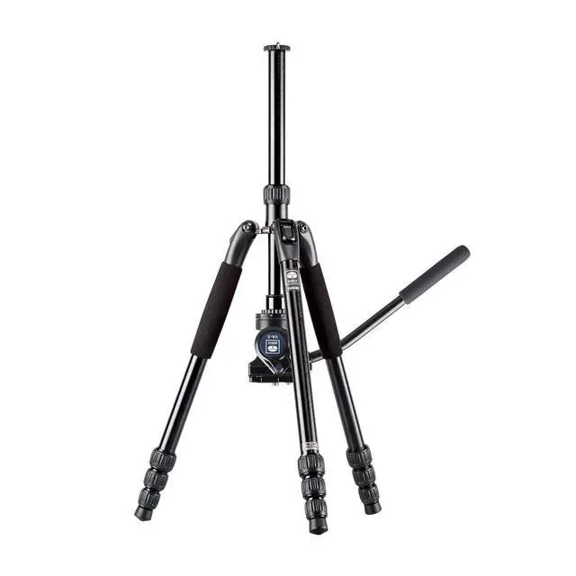 Alt view image 3 of 5 - SIRUI T04S Series Aluminum Tripod with VA-5 Compact Fluid Video Head (T-004SK+VA-5)
