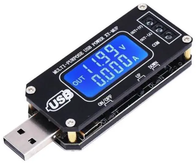 Alt view image 2 of 3 - 2pcs XY-MUP DC-DC CNC USB Boost Buck Up Down Power Supply Regulator Module 3.5V-12V to 1.0V-24V 2-3W Voltage Converter Digital Display Voltmeter Ammeter Capacity Tester