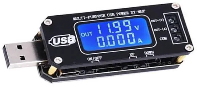 Alt view image 3 of 3 - 2pcs XY-MUP DC-DC CNC USB Boost Buck Up Down Power Supply Regulator Module 3.5V-12V to 1.0V-24V 2-3W Voltage Converter Digital Display Voltmeter Ammeter Capacity Tester