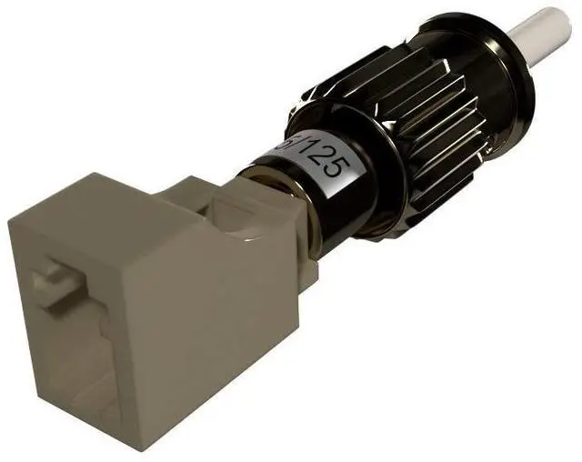 Main image of Multimode ST Male to LC Female Fiber Adapter 62.5/125 Type Optical Type Coupler, Hybrid MM, Simplex, High Durability 1000 Times+ Plug-and-Play (62.5/125)