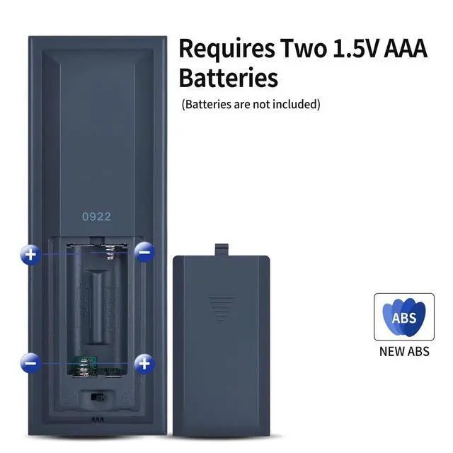 Alt view image 4 of 4 - RYQIF Replacement Remote Control fits Dimplex Electric Fireplace 47-1012-T 47-1012E-T